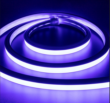 Customized sign light flexible strip neon light side bend long range silicone wall washer light strip