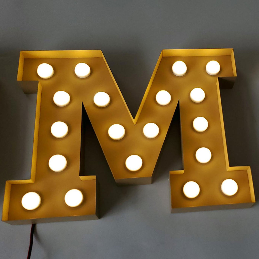 Customized Marquee Letters Sign Party Decoration Led Bulbs Sign Giant Led Letters Numbers