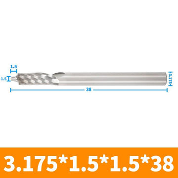 Precision Edgeless Router Bit for Seamless Signage Cutting