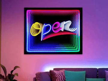 Open Sign - LED Infinity
