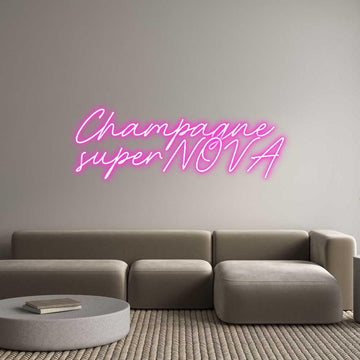 Custom Neon: Champagne
su...