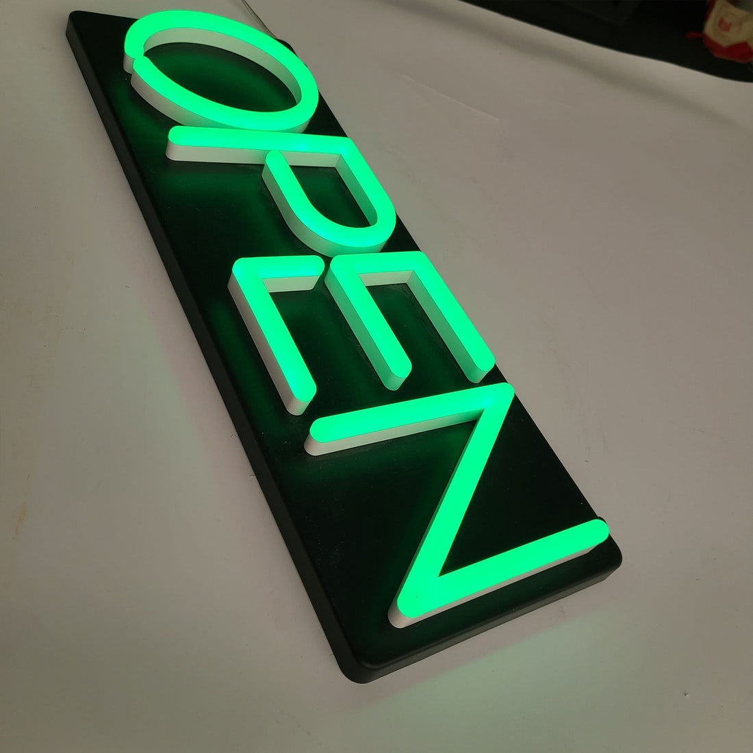 Custom Signboard Acrylic Neon Light Led Open Sign Wall Store  Salon Shop Bar Cafe Shop Decor