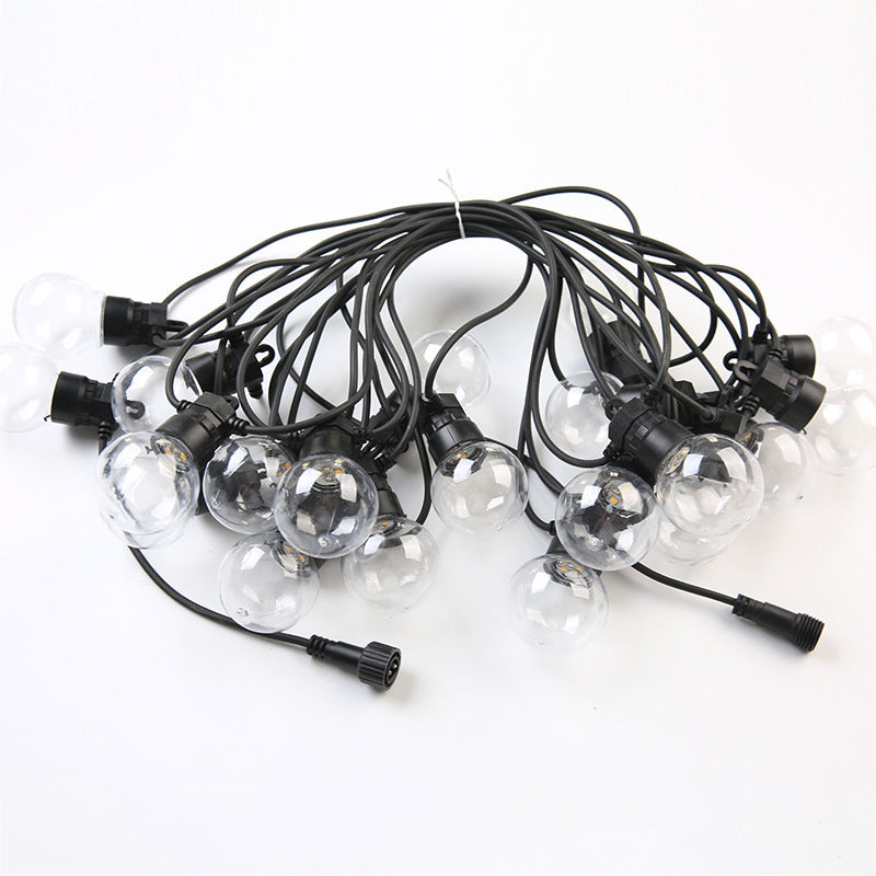 Christmas Street Garland G50 Hanging LED Warm White Bulb Waterproof Outdoor Pergola String Lights for Holiday