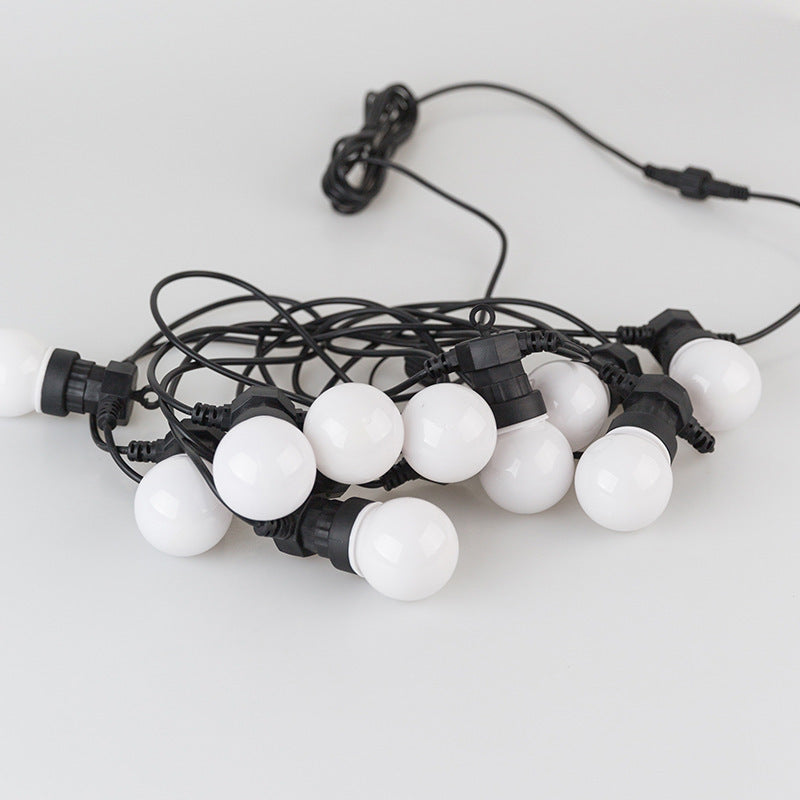 Christmas Street Garland G50 Hanging LED Warm White Bulb Waterproof Outdoor Pergola String Lights for Holiday