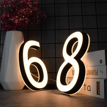 Customized 3d Luminous Acrylic Mini letter