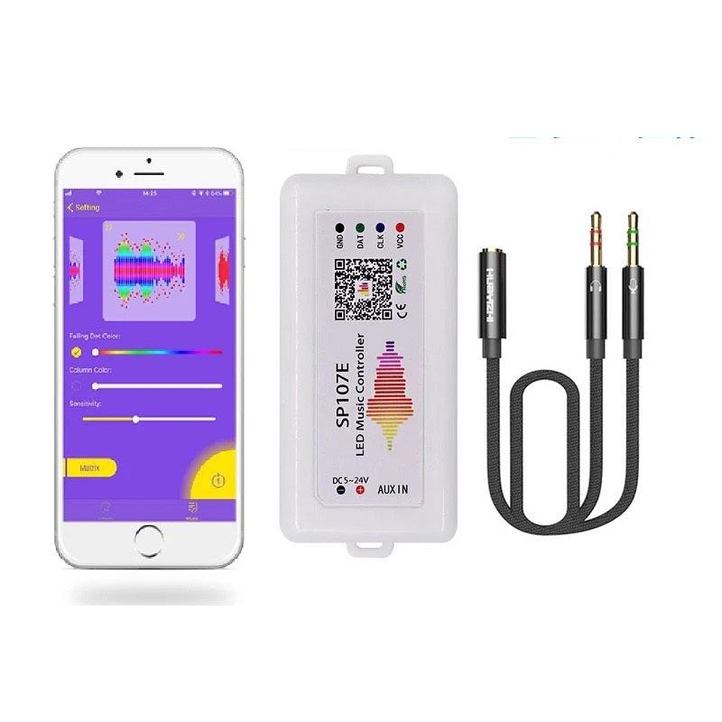 SP107E APP Music Pixel Led Controller Bluetooth