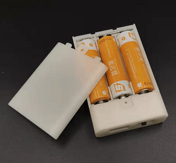 Battery box AA 3pcs USB connector