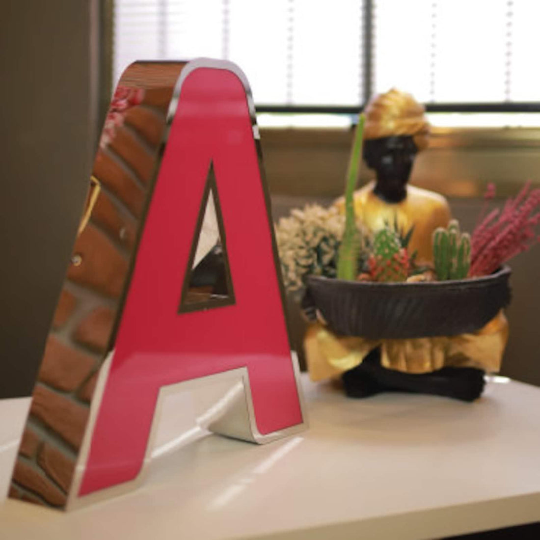 Metal edging LED Front Lit Channel Letters